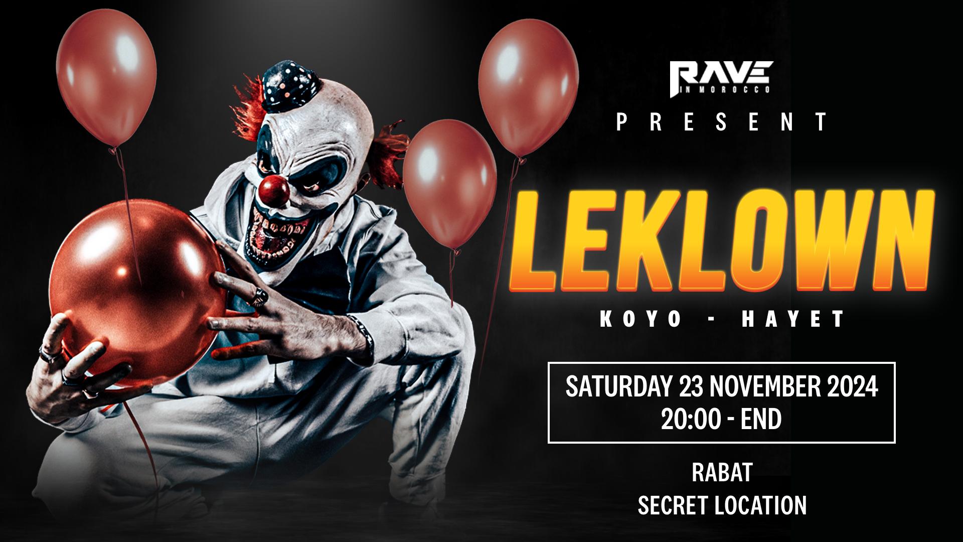 RaveInMorocco Present : LeKlown