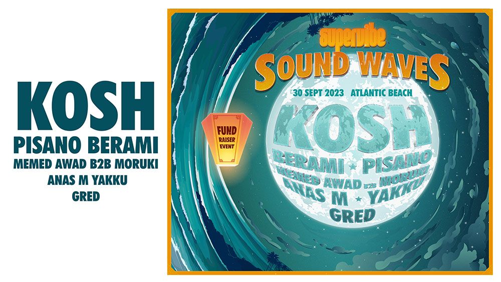 Supervibe Sound Waves - Fundraiser Event