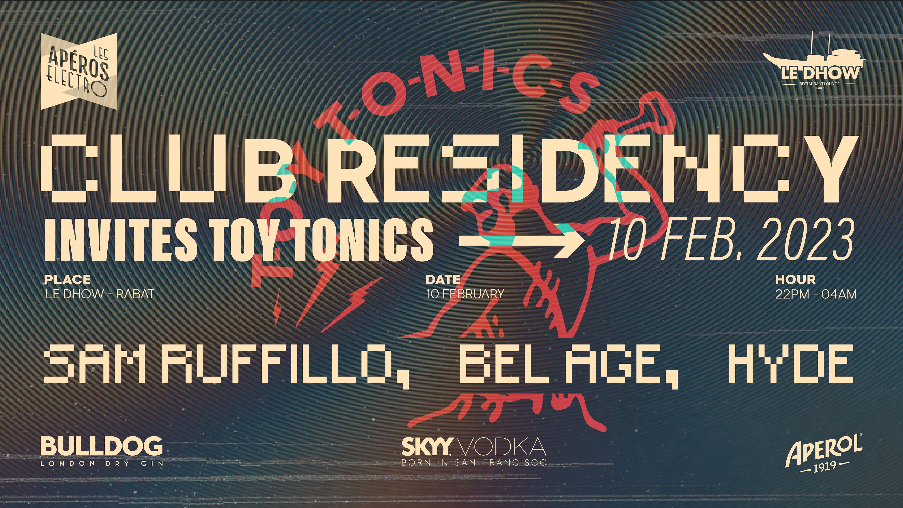 :. BoatParty│Apéros Électro x Toy Tonics│Sam Ruffillo .: