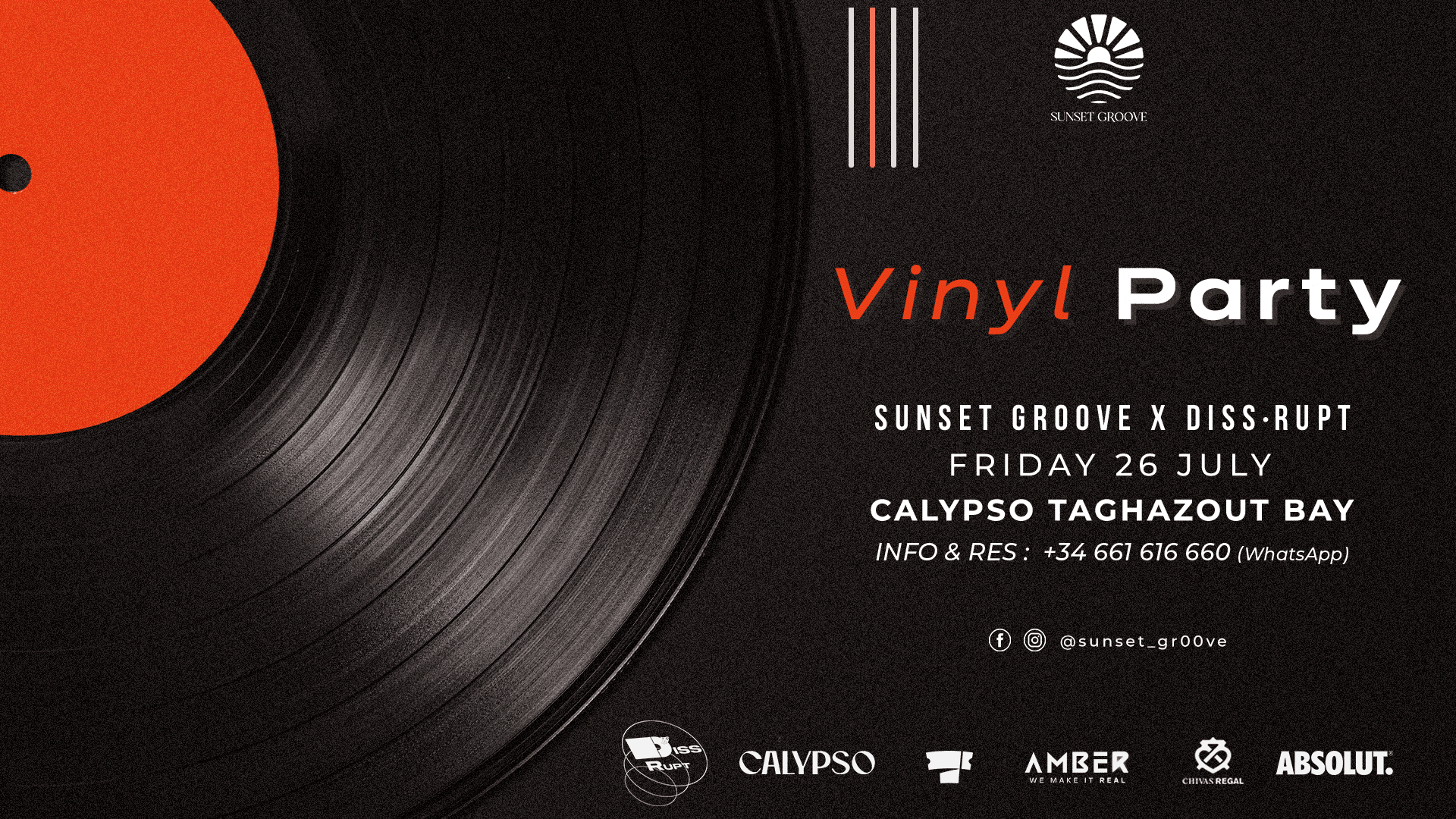 Sunset Groove - Vinyl Party