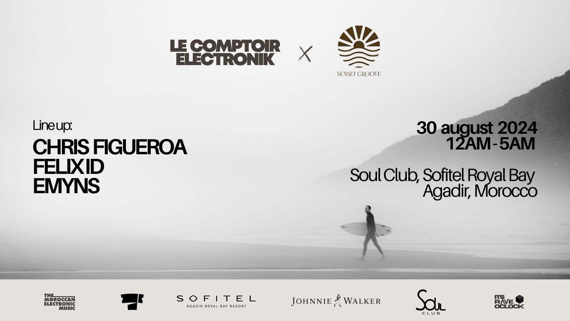 Sunset Groove X Le Comptoir Electronik - CLOSING PARTY