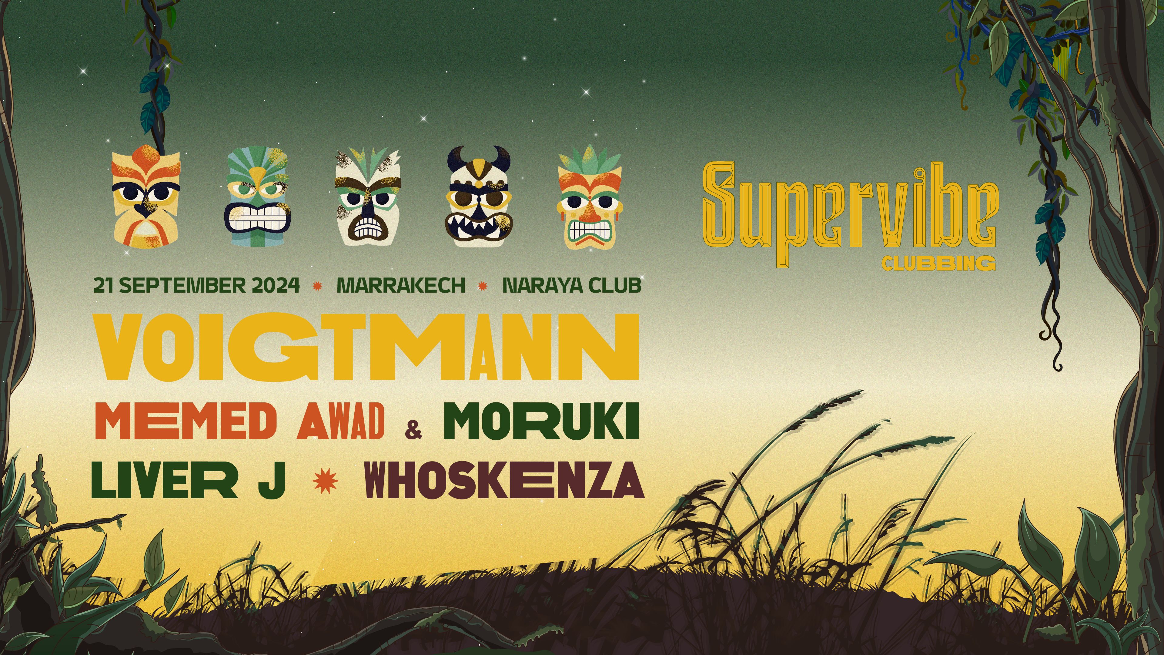 Supervibe clubbing invites Voigtmann