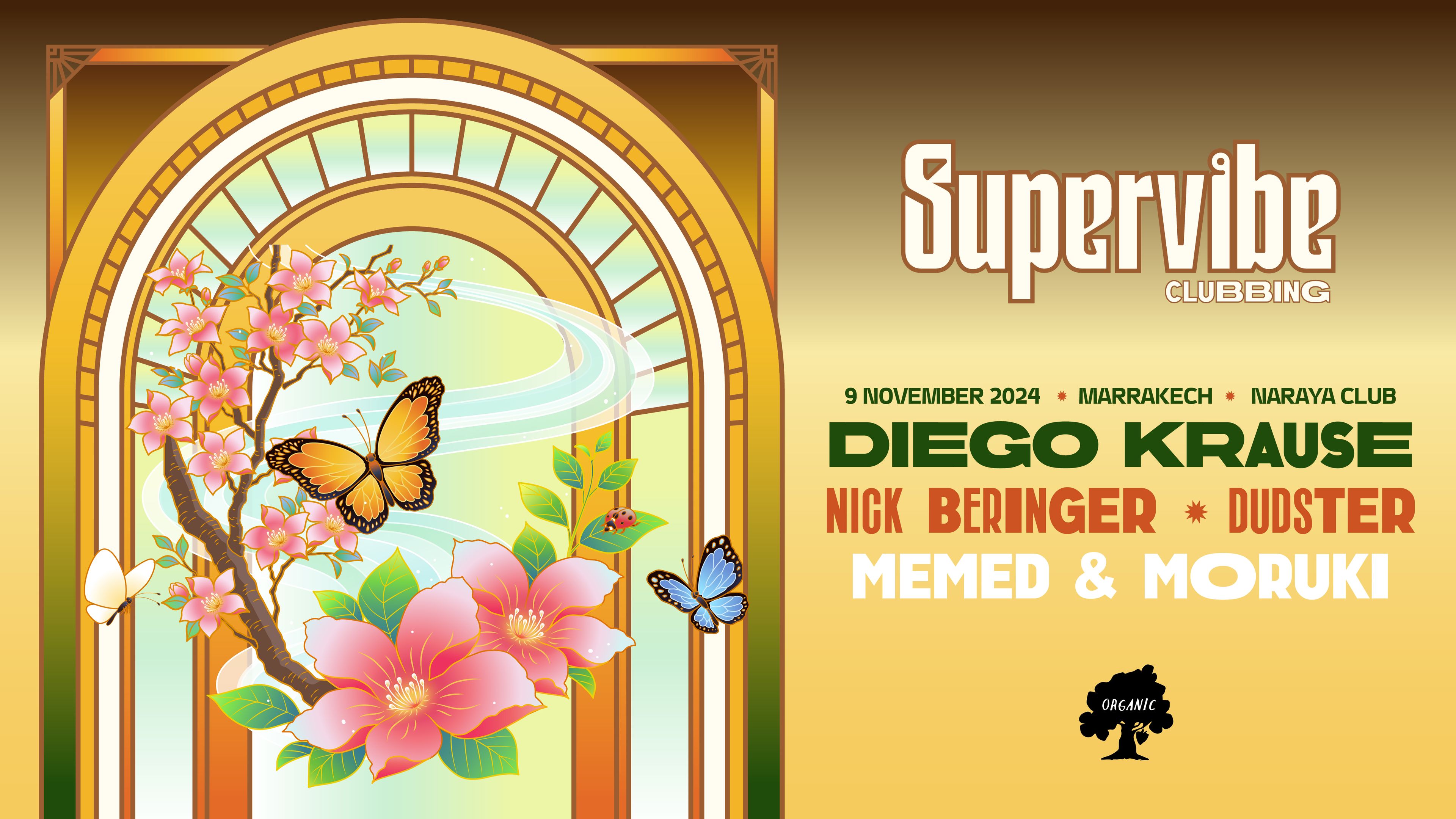 Supervibe clubbing invites Diego Krause & Nick Beringer