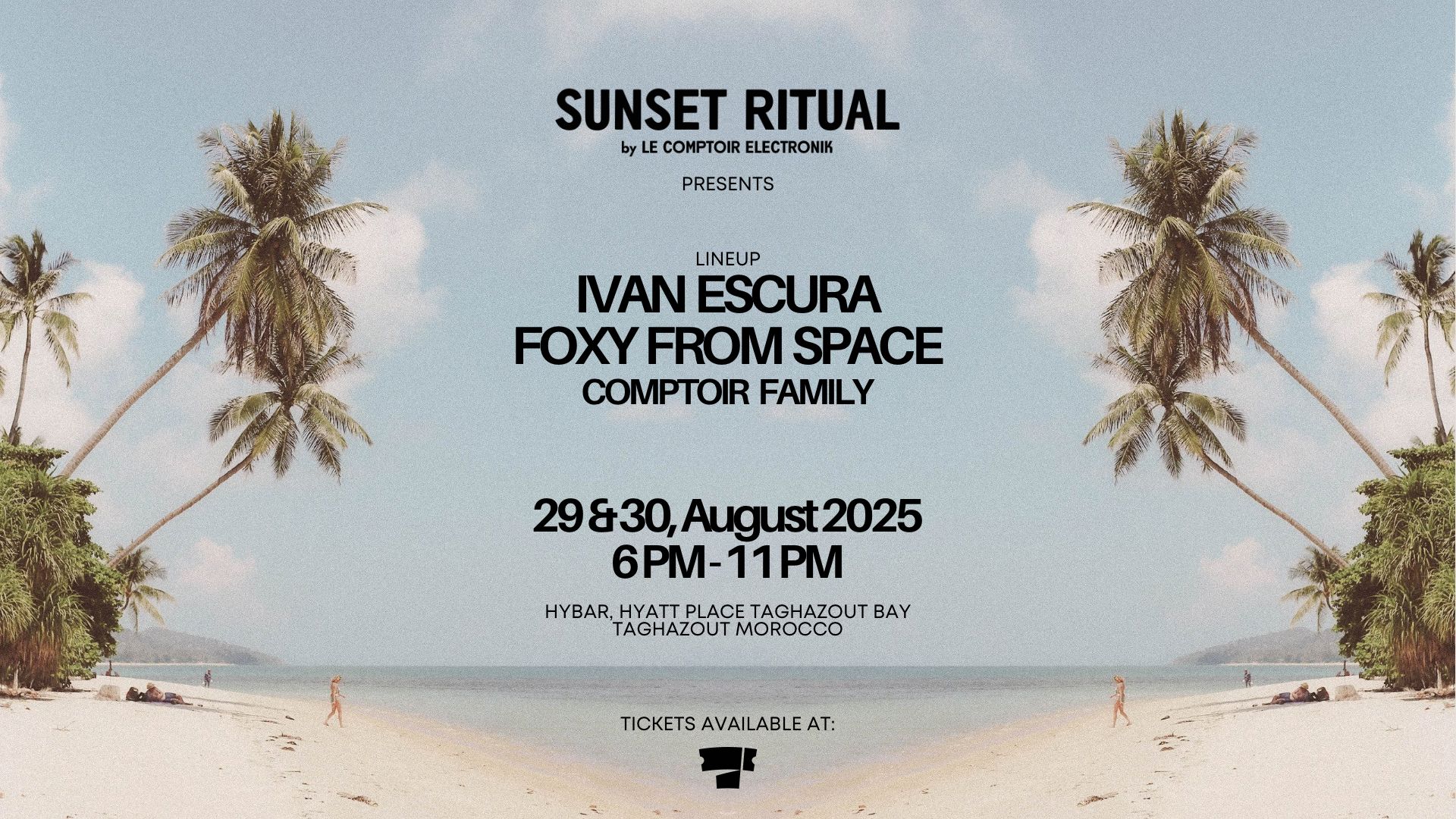 SUNSET RITUAL - SUMMER CLOSING (FRI & SAT)