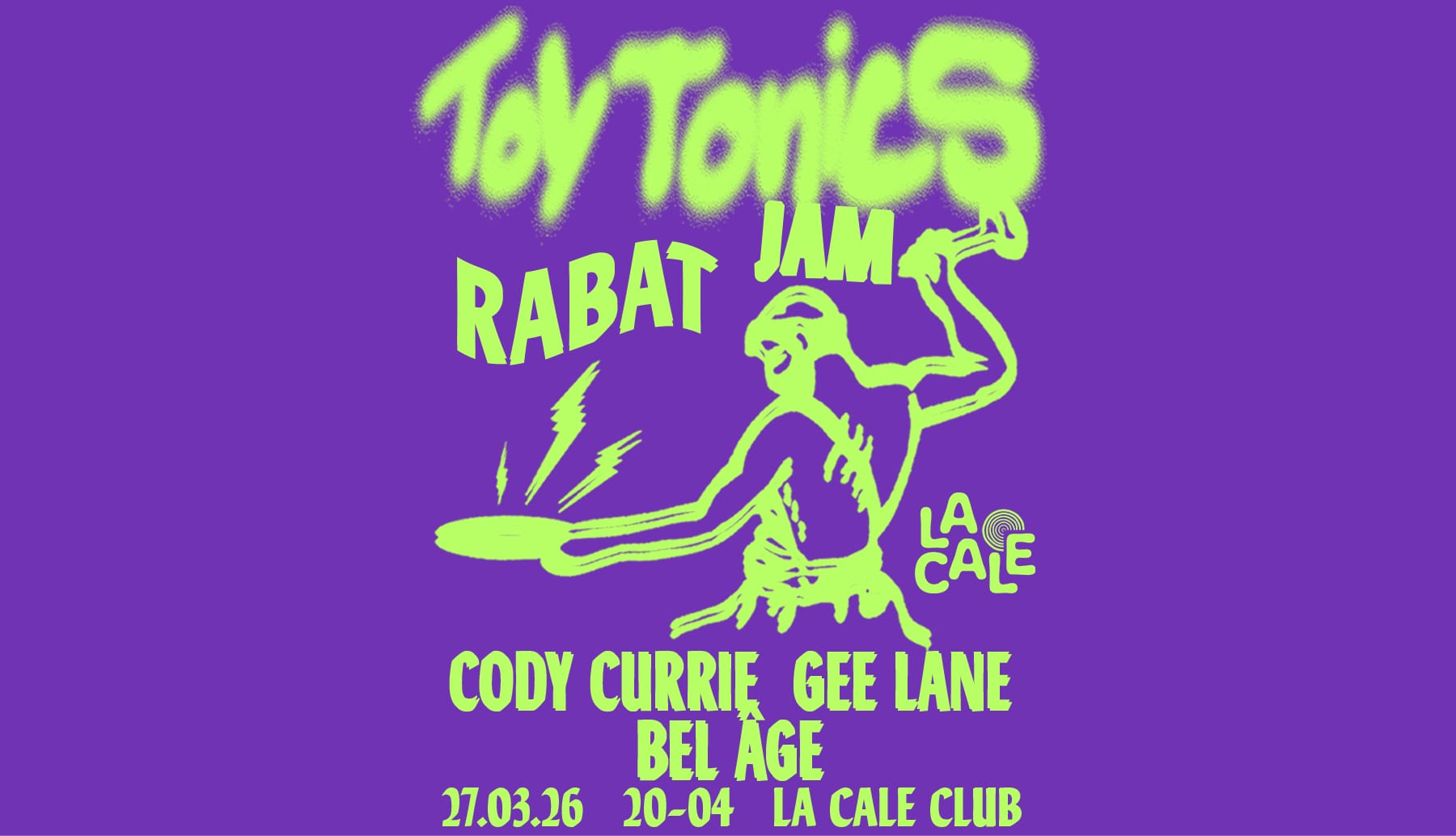 Toy Tonics Jam with Cody Currie, Gee Lane & Bel Âge