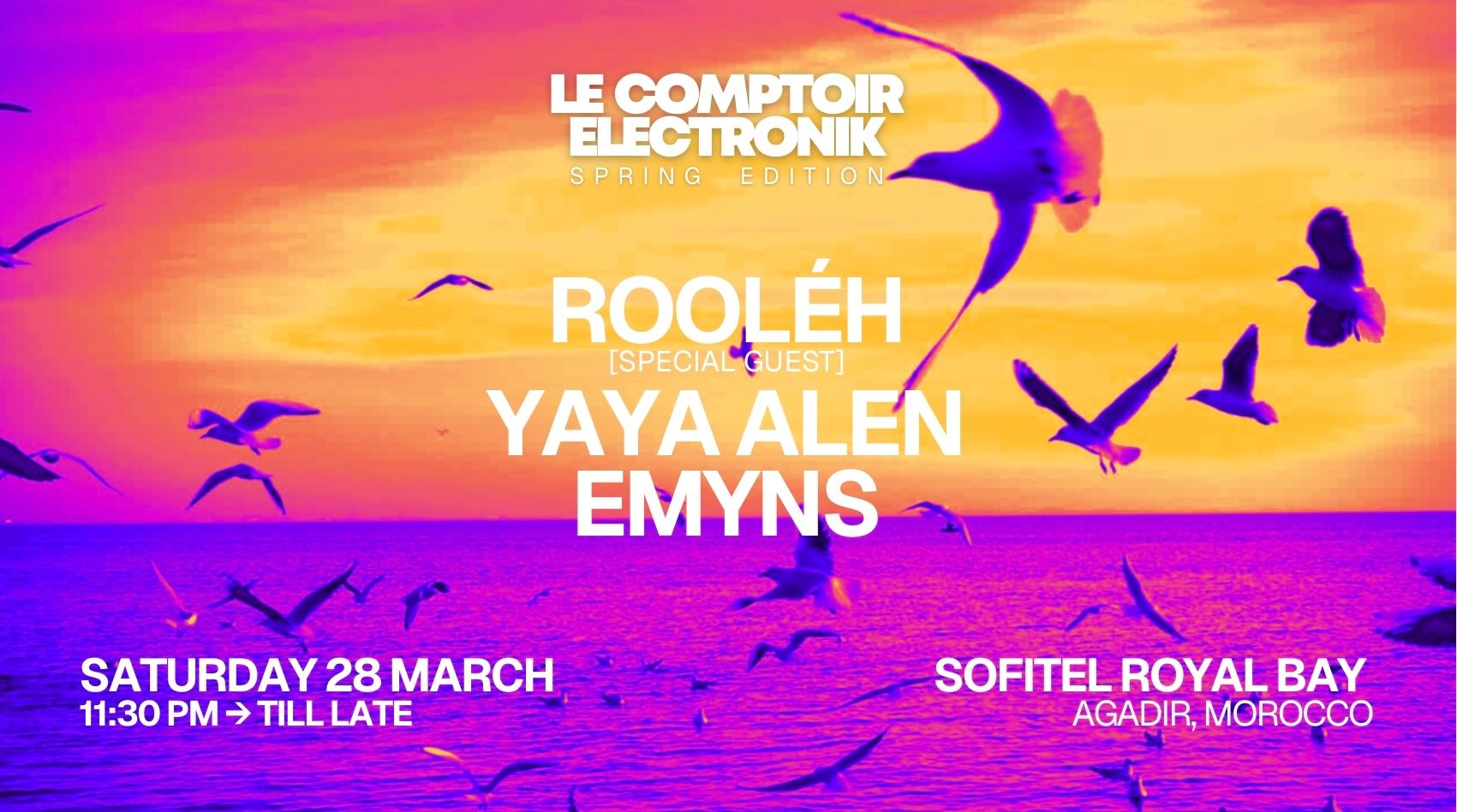 LE COMPTOIR ELECTRONIK (SPRING EDITION)