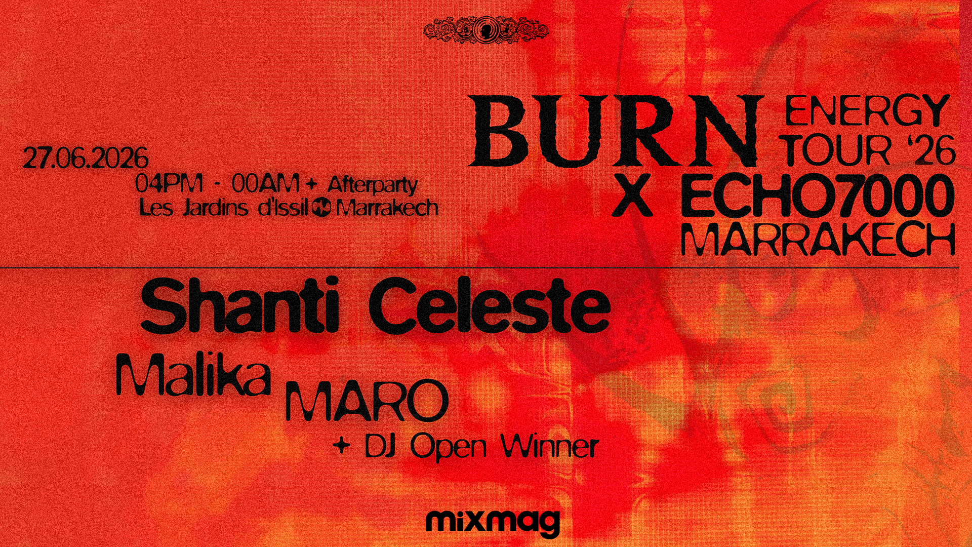 ECHO7000 x BURN ENERGY TOUR 2026