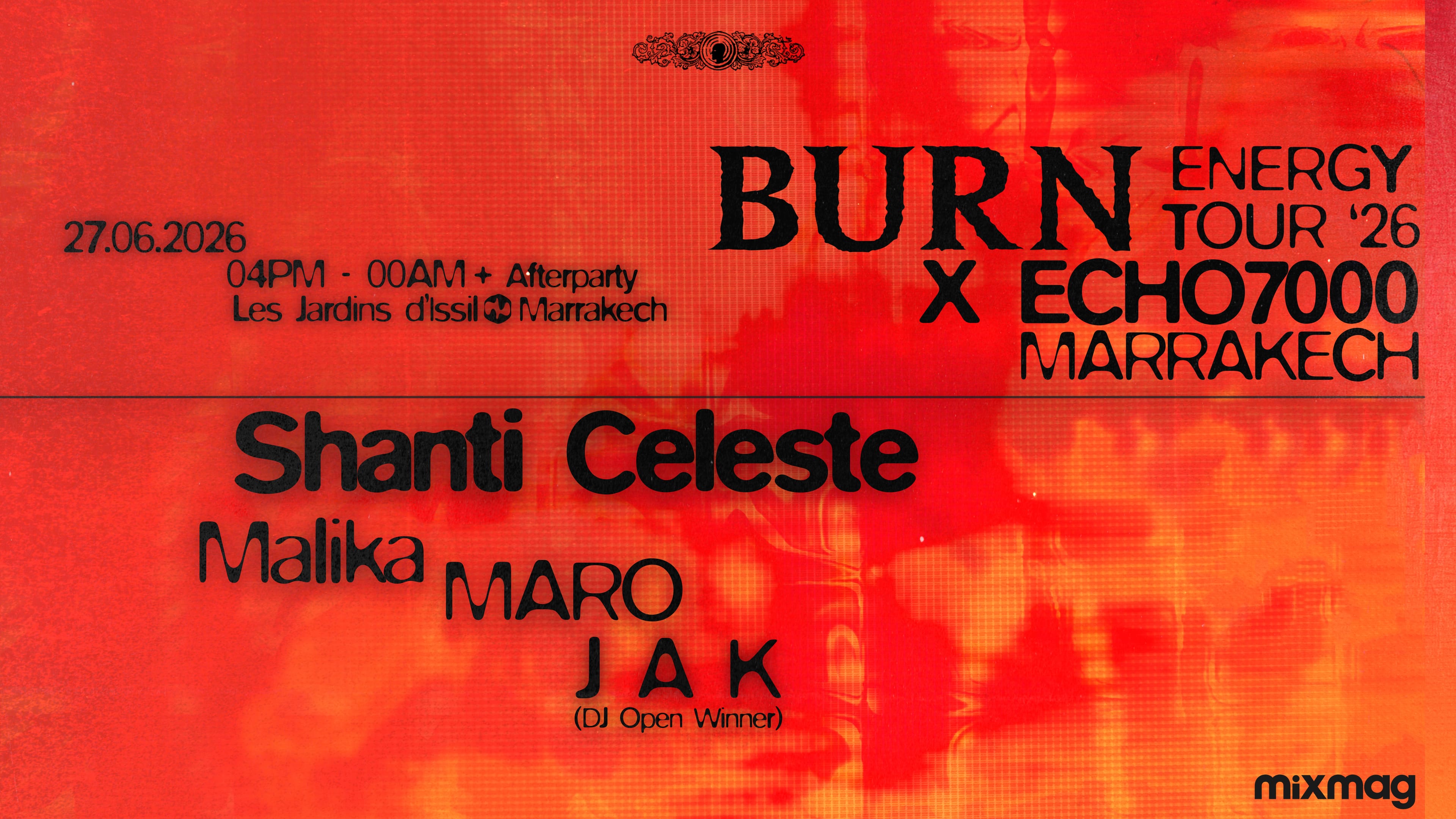 ECHO7000 x BURN ENERGY TOUR 2026