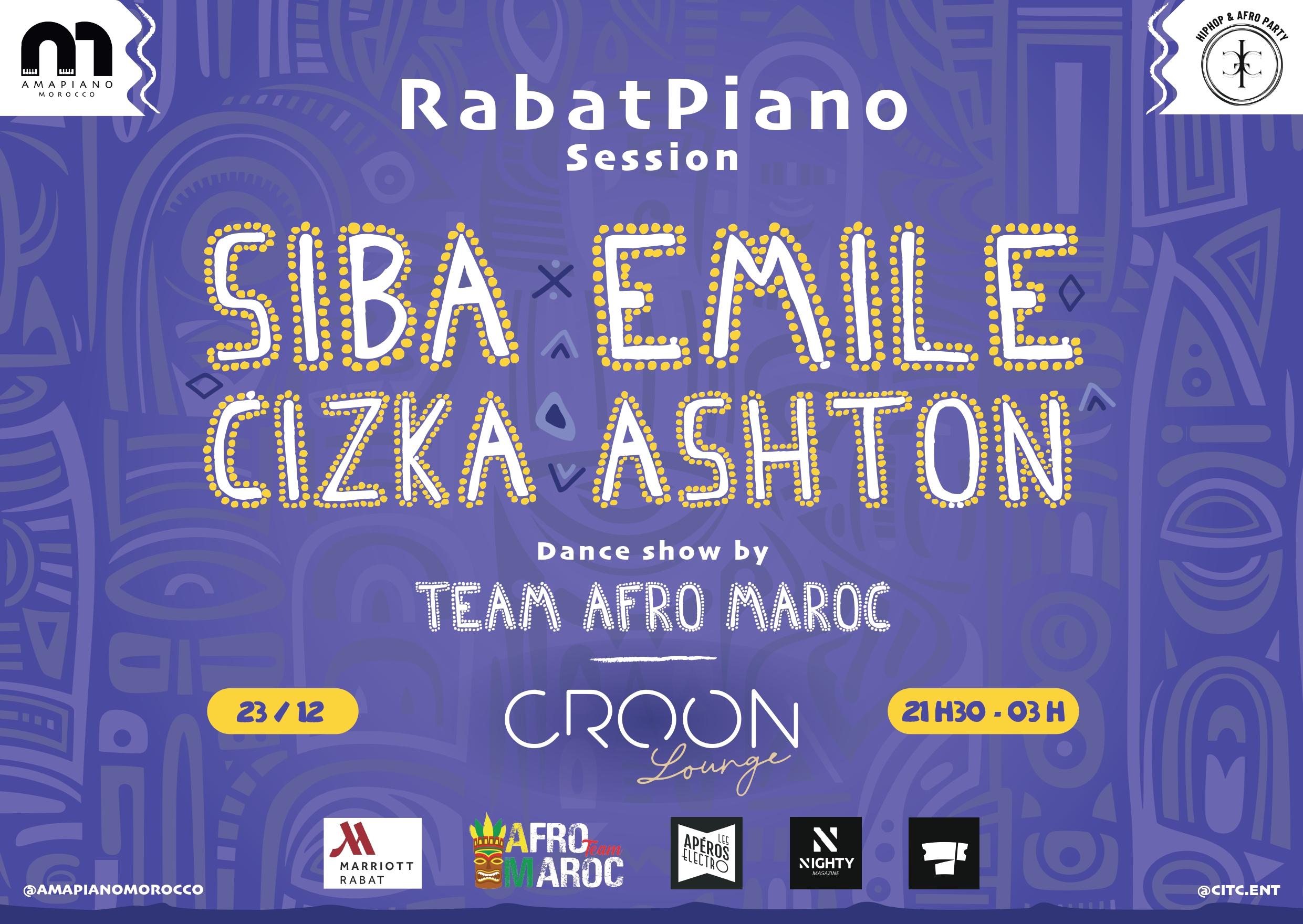 Christmas Party at @Croon.lounge : Let's revive RabatPiano on December 23rd